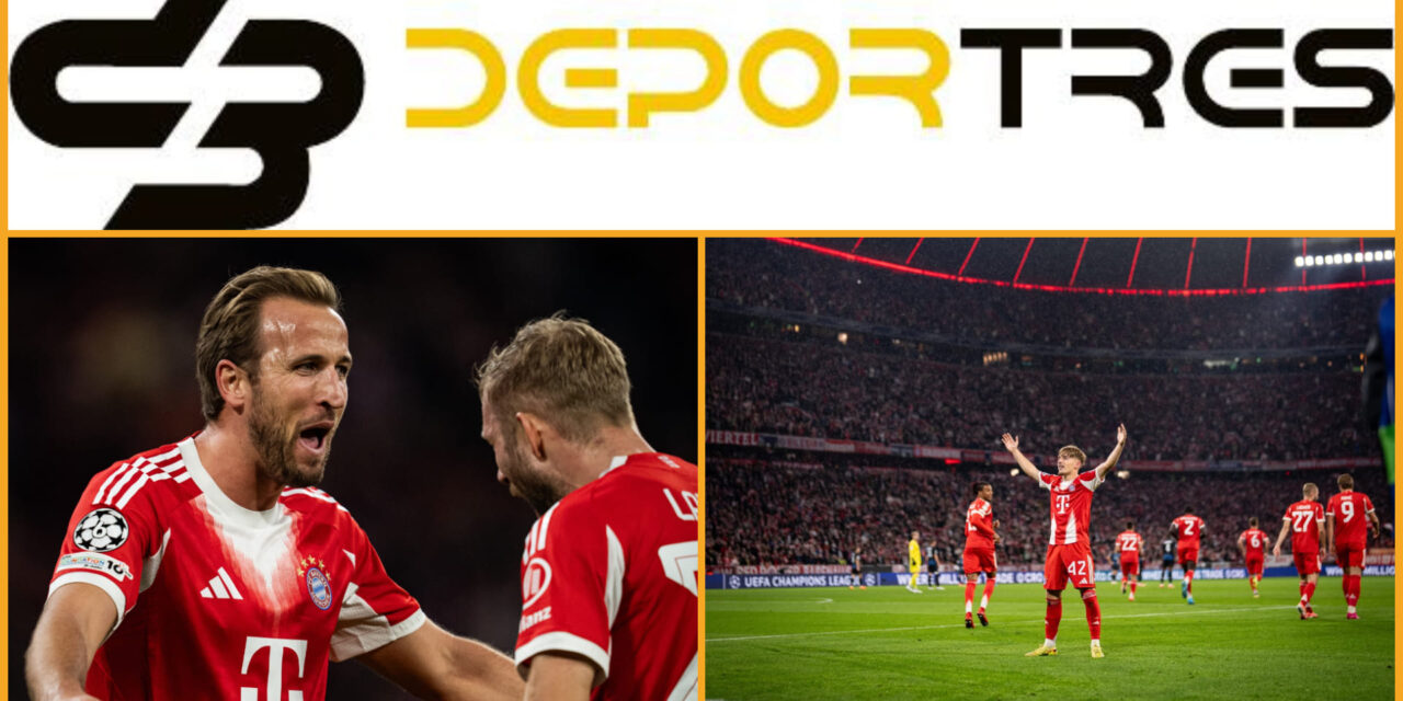 Bayern Múnich golea 4-0 al Brujas en Champions League(Video D3 completo 12:00 PM)