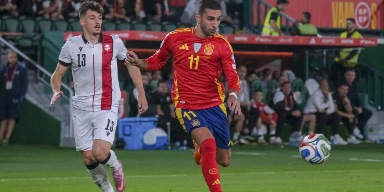 España somete a Georgia y prolonga su marcha triunfal hacia el Mundial