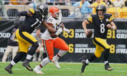 Aaron Rodgers lanza dos TD y Steelers mantienen dominio en casa y vencen 23-9 a Browns