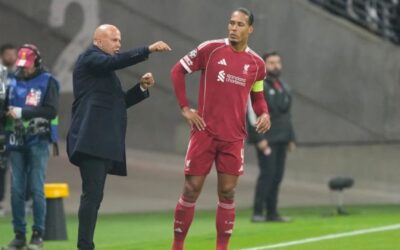 Van Dijk lideró reunión de jugadores en Liverpool tras cuatro derrotas consecutivas