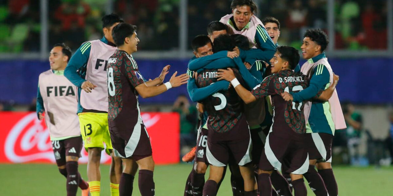 México golea a Chile y avanza a Cuartos de Final en Mundial Sub 20