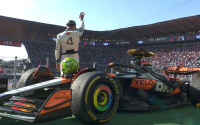 Lando Norris rompe racha sin victorias en Ciudad de México y lidera el campeonato de F1