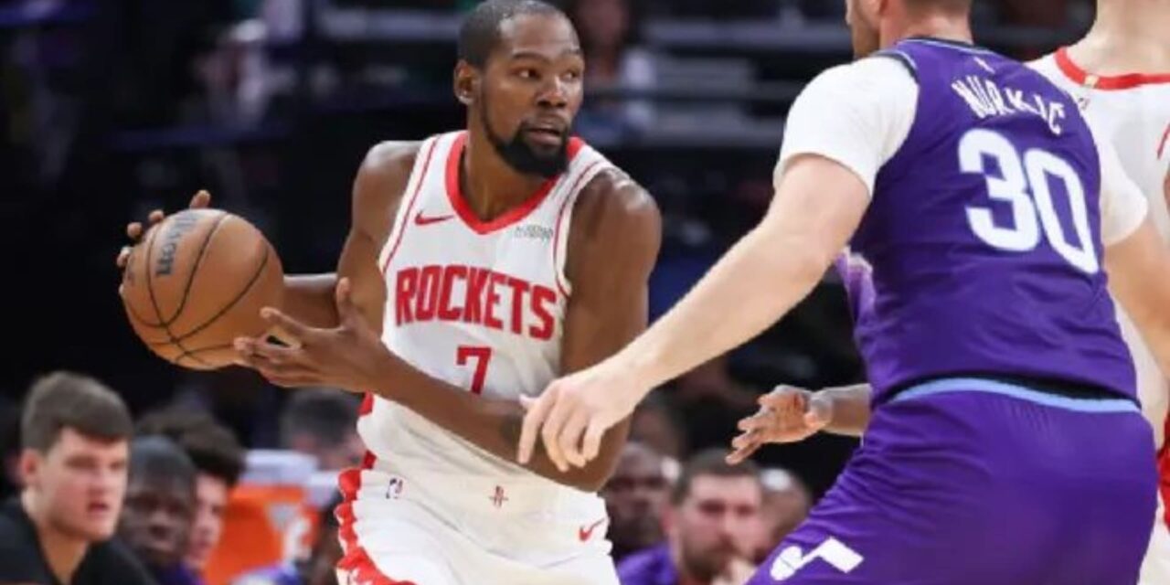 Durant espera que Houston sea el sitio para decir adiós de la NBA