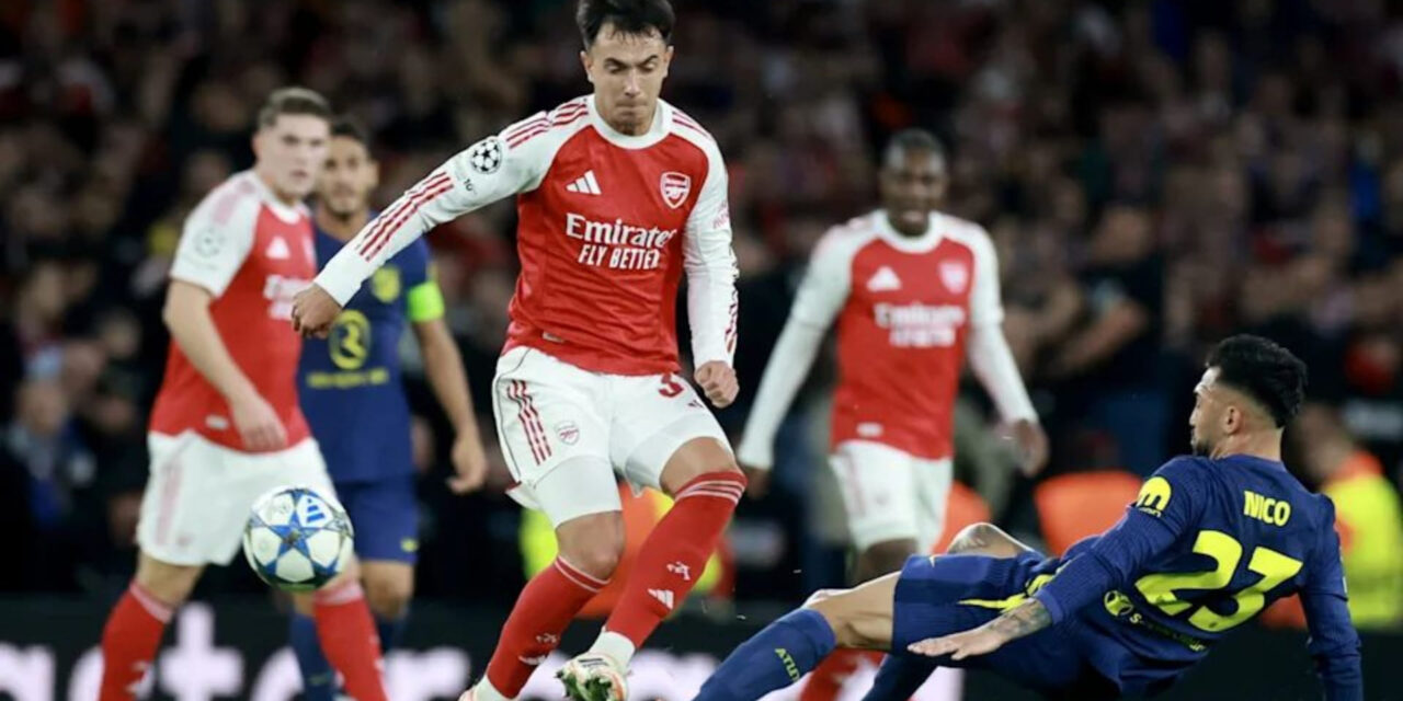 Jarro de agua fría para el Atlético ante Arsenal