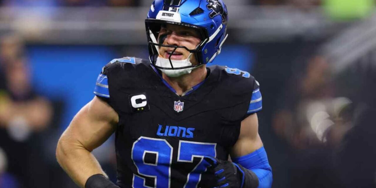 Hutchinson es el rey león con su nuevo contrato en la NFL