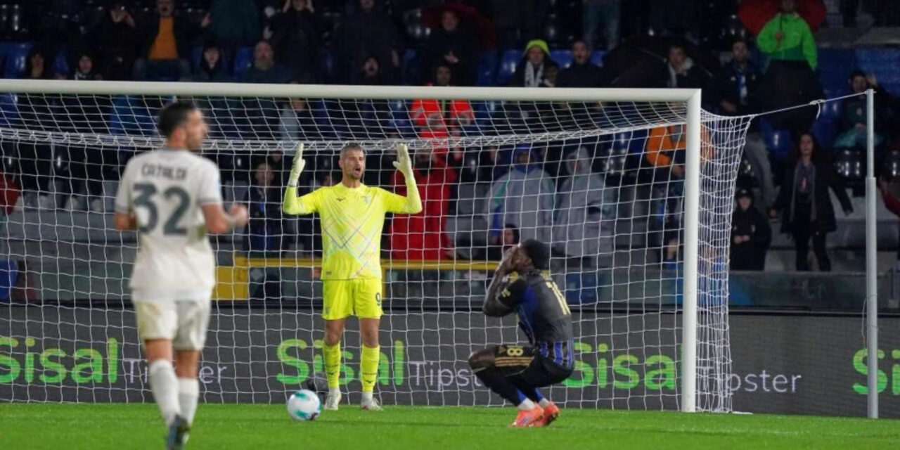 Lazio empata sin goles en Pisa; Cagliari cae ante Sassuolo