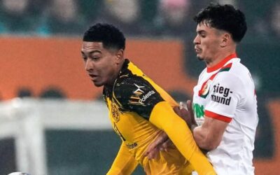 Guirassy anota y lleva al Dortmund al 2do lugar de la Bundesliga tras vencer al Augsburgo