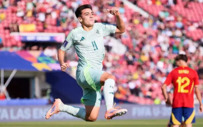 Gilberto Mora evita la caída de México ante España