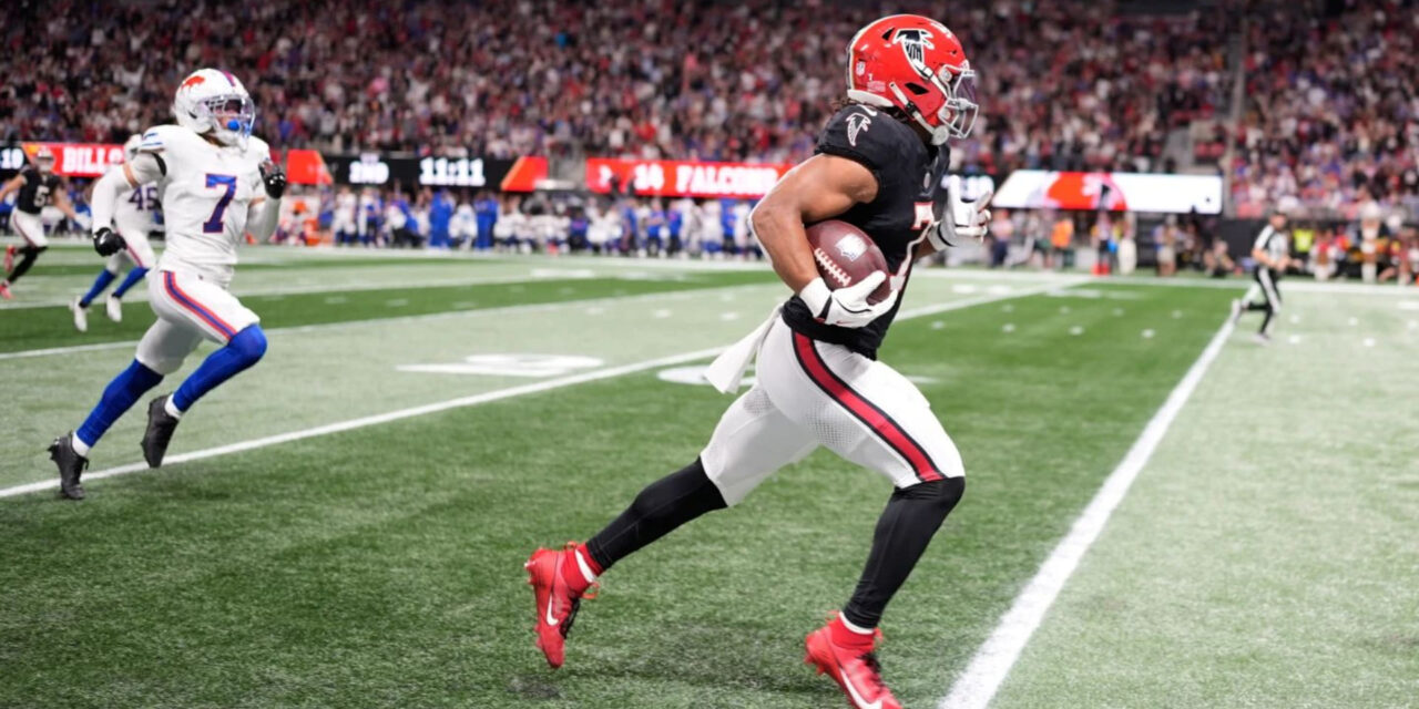 Falcons vencen 24-14 a los Bills con 170 yardas terrestres de Robinson, con anotación de 81