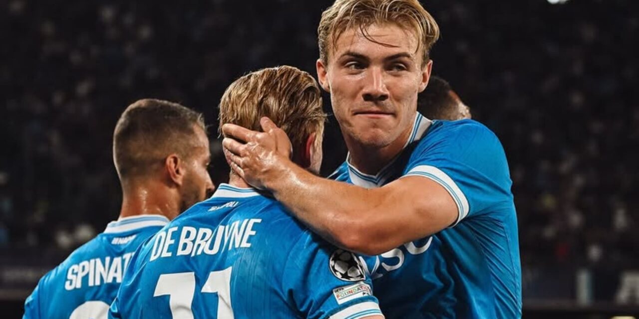 De Bruyne y Hojlund encienden el Maradona