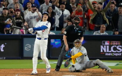 Shohei Ohtani dispara 3 jonrones y domina en la loma para colocar a Dodgers en Serie Mundial
