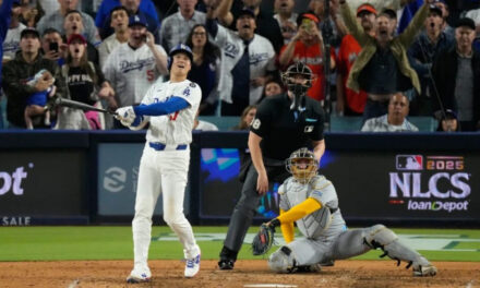 Shohei Ohtani dispara 3 jonrones y domina en la loma para colocar a Dodgers en Serie Mundial