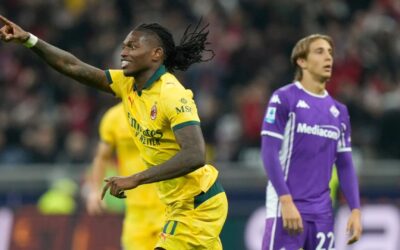Rafael Leão lleva al AC Milan a la cima de la Serie en victoria ante la Fiorentina