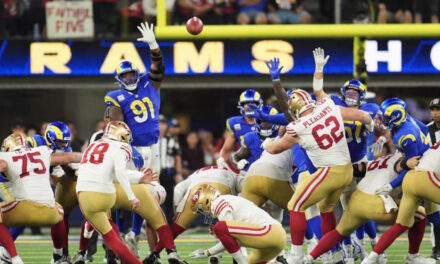 Unos 49ers plagados de lesiones superan a Rams 26-23 en tiempo extra