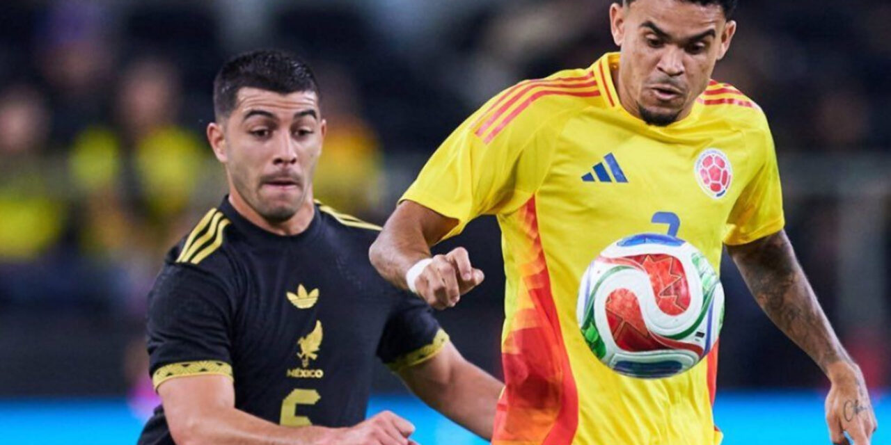 Colombia aplasta 4-0 a México previo al Mundial