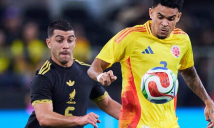 Colombia aplasta 4-0 a México previo al Mundial