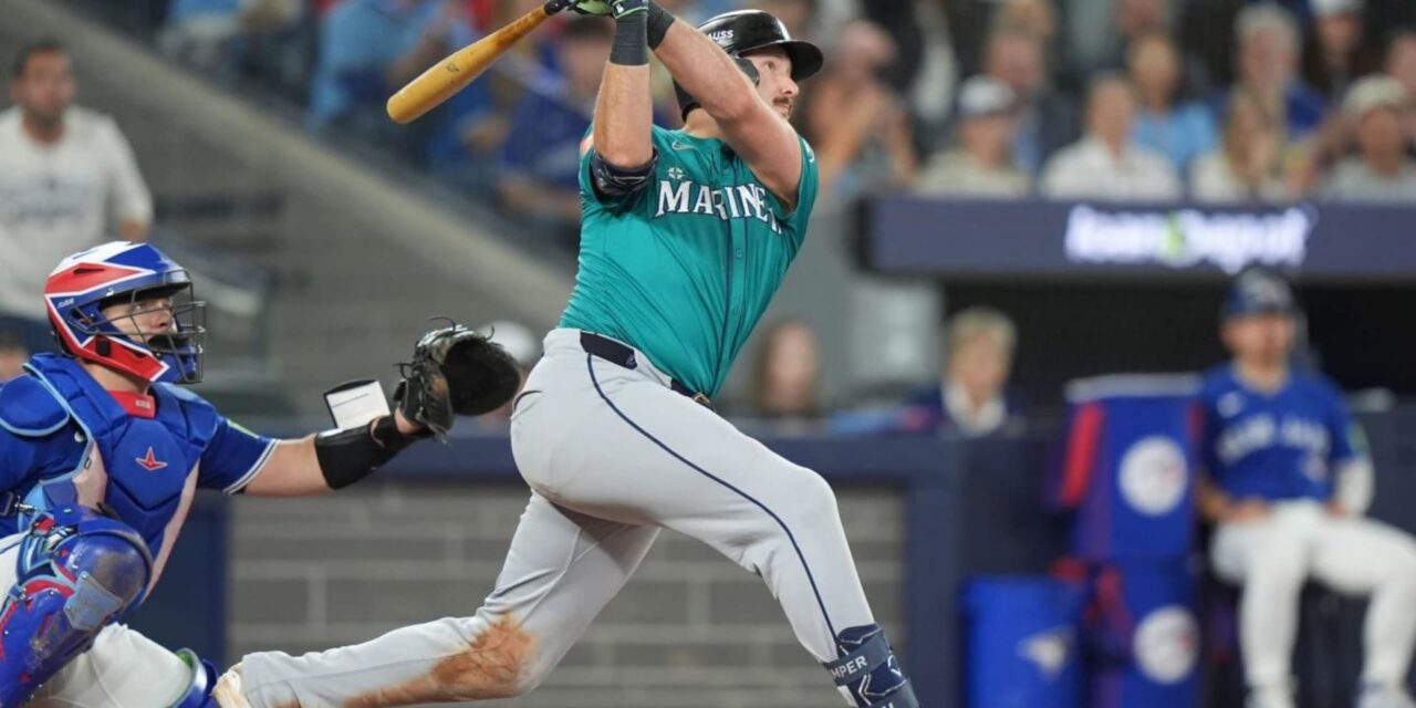 Raleigh pega jonrón, Polanco impulsa dos y Marineros vencen 3-1 a Azulejos en el primer juego