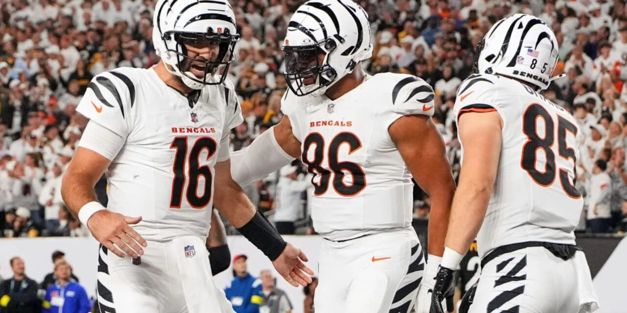 Bengals venció 33-31 a los Steelers