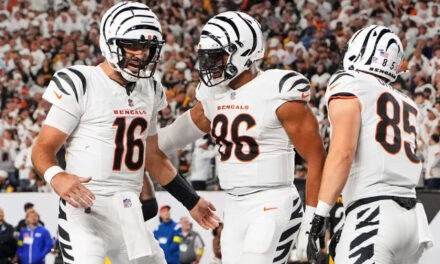 Bengals venció 33-31 a los Steelers