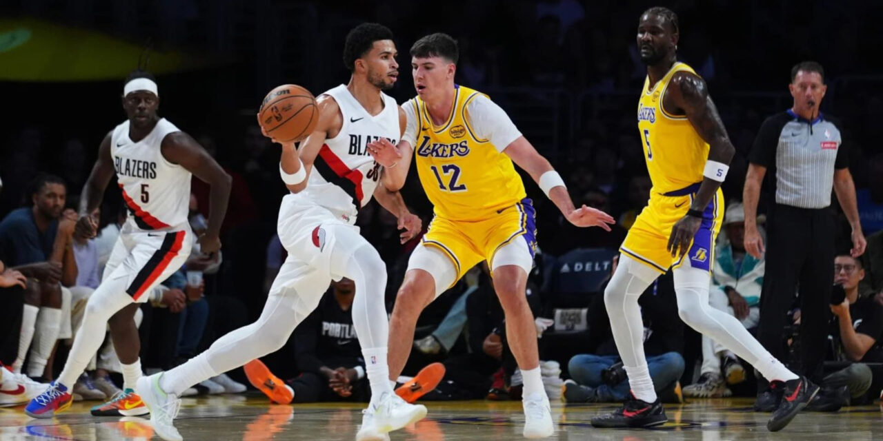 Trail Blazers vencen a Lakers 122-108 a pesar de los 41 puntos de Reaves
