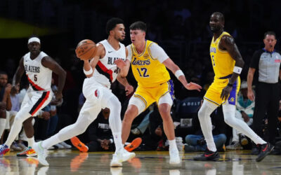 Trail Blazers vencen a Lakers 122-108 a pesar de los 41 puntos de Reaves