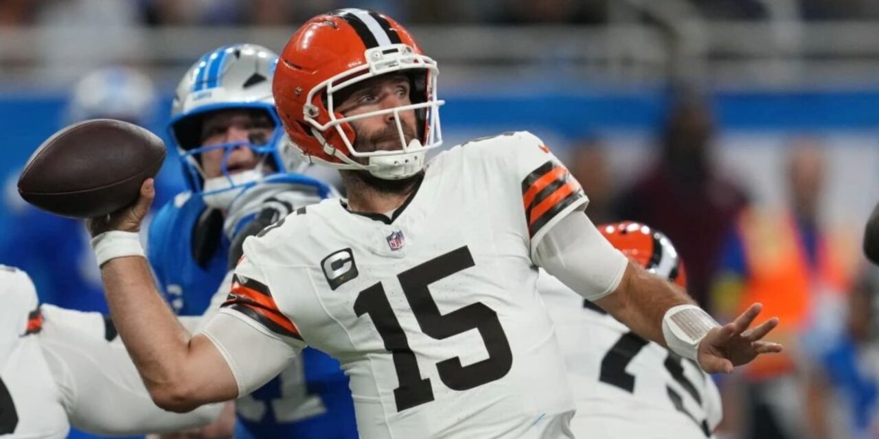 Bengals adquieren a Joe Flacco de los Browns en un intercambio que incluye selecciones de draft