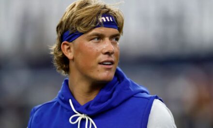 Quarterback de Giants Jaxson Dart sigue en protocolo de conmociones y no jugará en Detroit