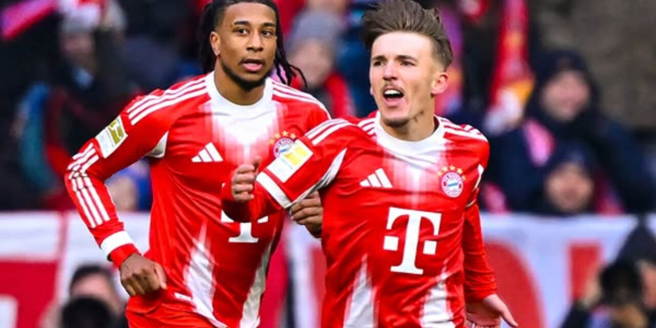 El joven Lennart Karl lidera remontada del Bayern para vencer 6-2 al Freiburg en la Bundesliga