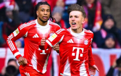 El joven Lennart Karl lidera remontada del Bayern para vencer 6-2 al Freiburg en la Bundesliga