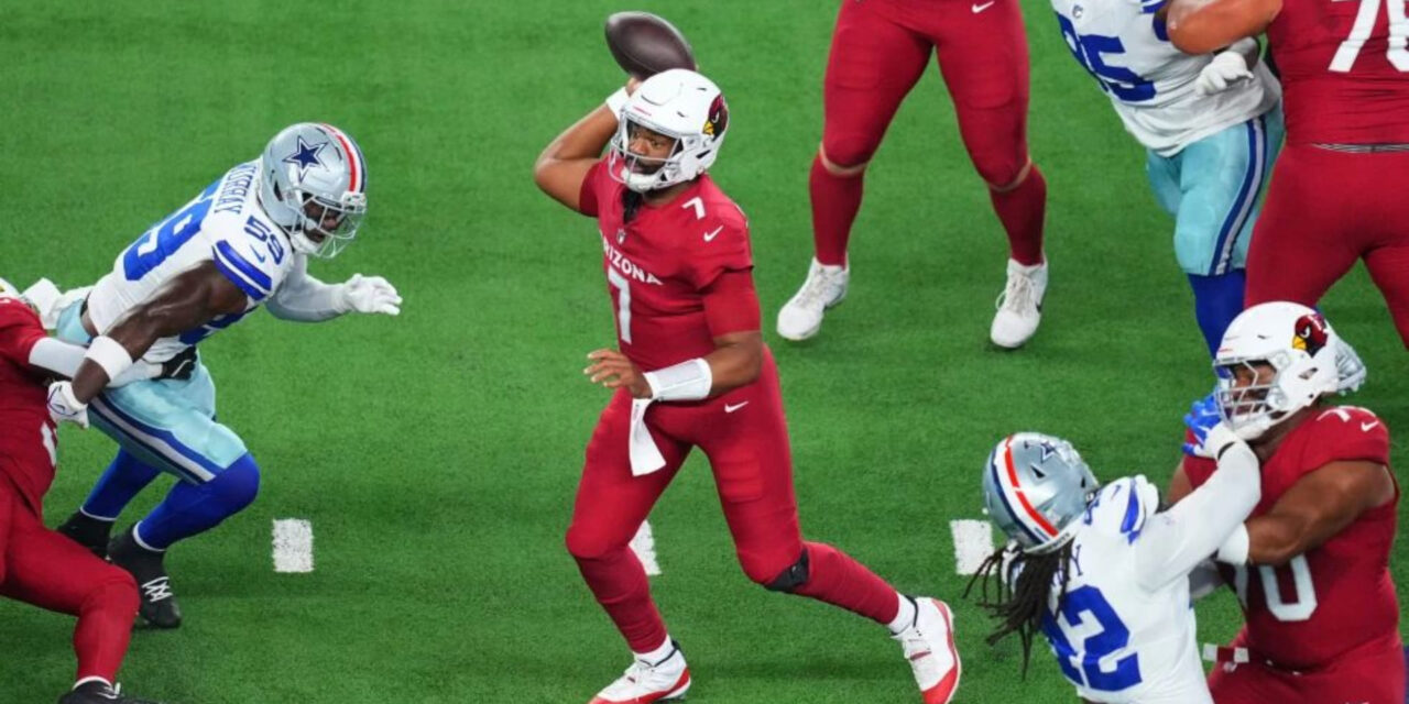 Cardinals rompen racha de cinco derrotas con victoria 24-17 sobre Cowboys