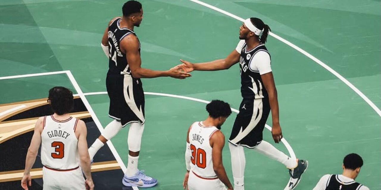 Antetokounmpo anota 41 puntos y ayuda a los Bucks a vencer a los Bulls