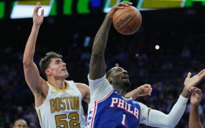 Maxey y Oubre lideran a los 76ers a una victoria de 102-100 sobre los Celtics.