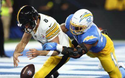 Chargers derrotan a Aaron Rodgers y Steelers 25-10