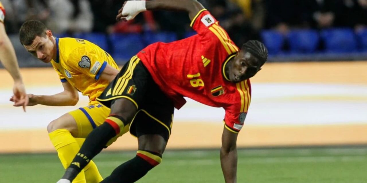 Bélgica empata 1-1 con Kazajistán y pierde oportunidad de clasificarse al Mundial