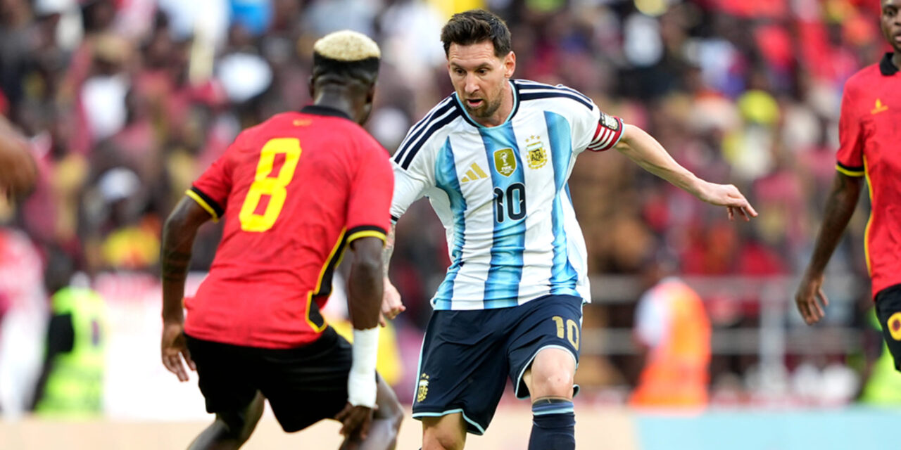 Messi lleva a Argentina a triunfo ante Angola