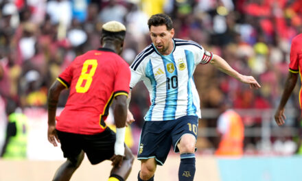 Messi lleva a Argentina a triunfo ante Angola