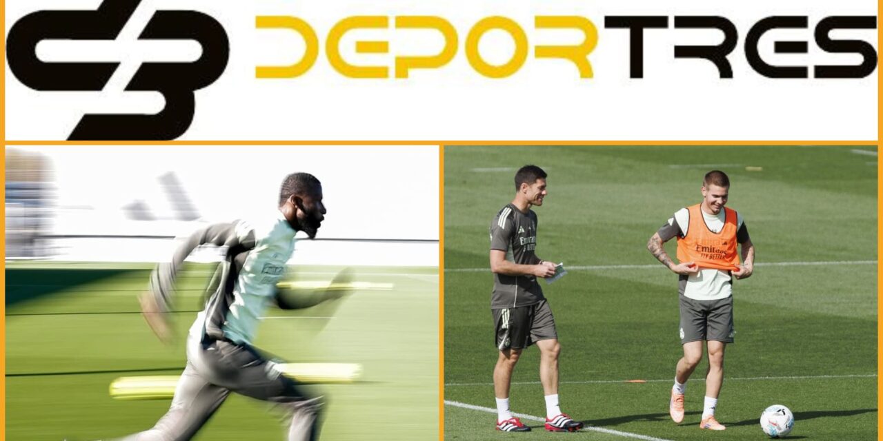 Mastantuono, Rüdiger y Tchouaméni apuran para estar contra el Elche(Video D3 completo 12:00 PM)