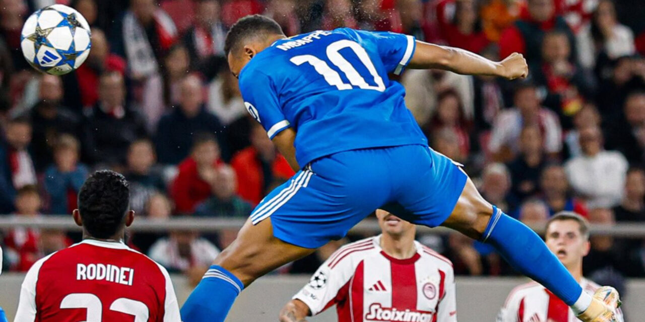 Real Madrid gana en la Champions con póker de Mbappe