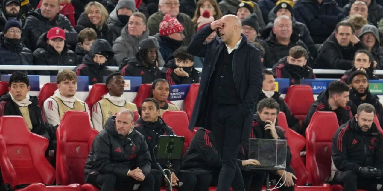 Arne Slot admite acusar la presión en medio de la mala racha de Liverpool