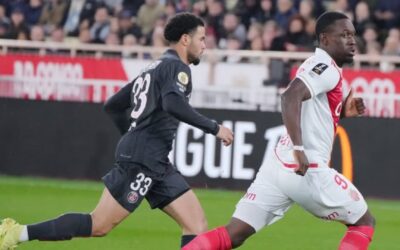 PSG cae ante Mónaco y deja vía libre a Marsella para liderar la Ligue 1