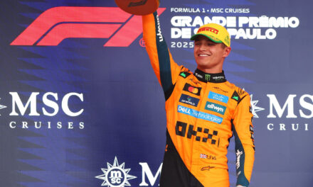 Norris gana el GP de Brasil desde la pole y palpita el título. Verstappen remonta y sube el podio