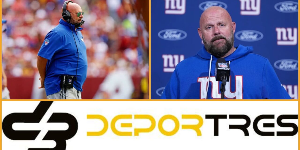 Brian Daboll deja de ser entrenador de los Giants con el equipo con marca de 2-8(Video D3 completo 12:00 PM)