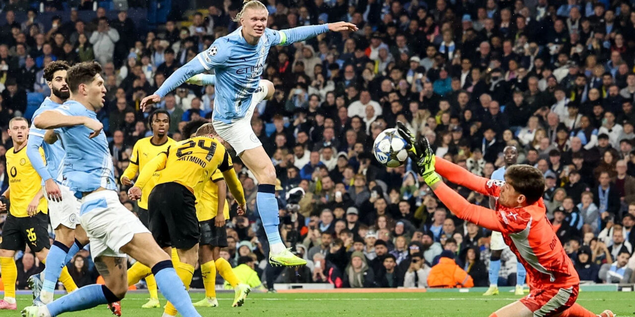 Haaland no falla en su reencuentro con el Borussia Dortmund