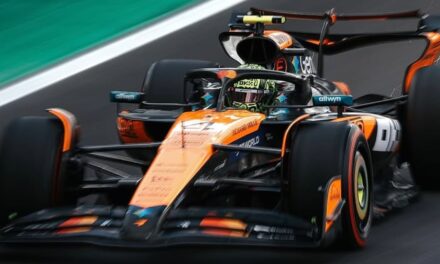 Norris sale primero en el Gran Premio de Brasil