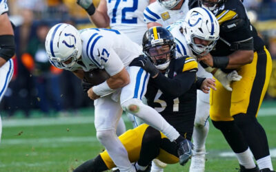 Steelers fuerza 6 pérdidas de balón y Pittsburgh supera a los Colts por 27-20