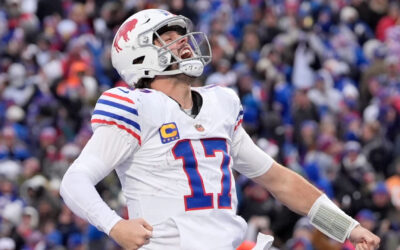 Josh Allen logra tres pases y tres acarreos de anotación en victoria de Bills 44-32 sobre Buccaneers
