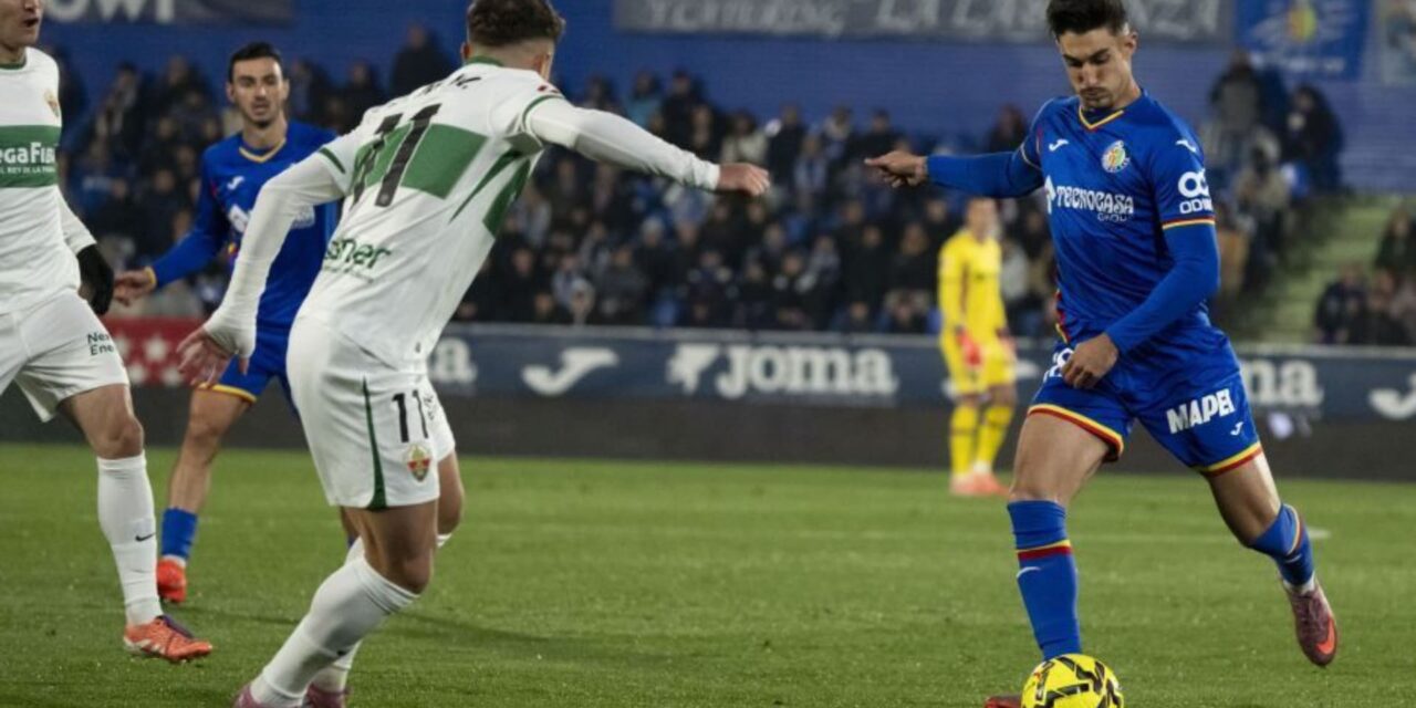 Gol de Arambarri acerca a Getafe a pasajes europeos con victoria sobre Elche en La Liga