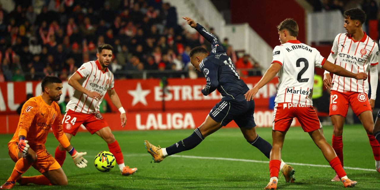 El Real Madrid enlaza en Girona el tercer empate liguero y cede el liderato al Barça