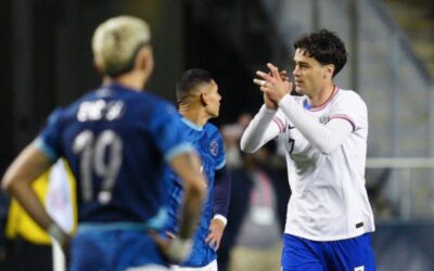 Reyna reaparece de inicio y anota para que EEUU supere 2-1 a Paraguay en amistoso
