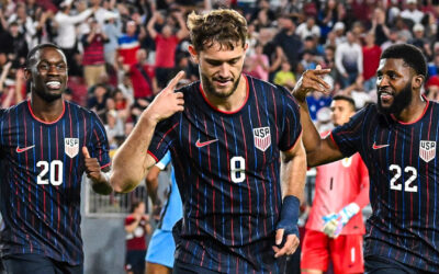 Estados Unidos cierra el año goleando a Uruguay